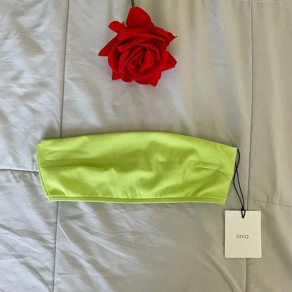 Onia jo lime green top - Picture 6 of 13